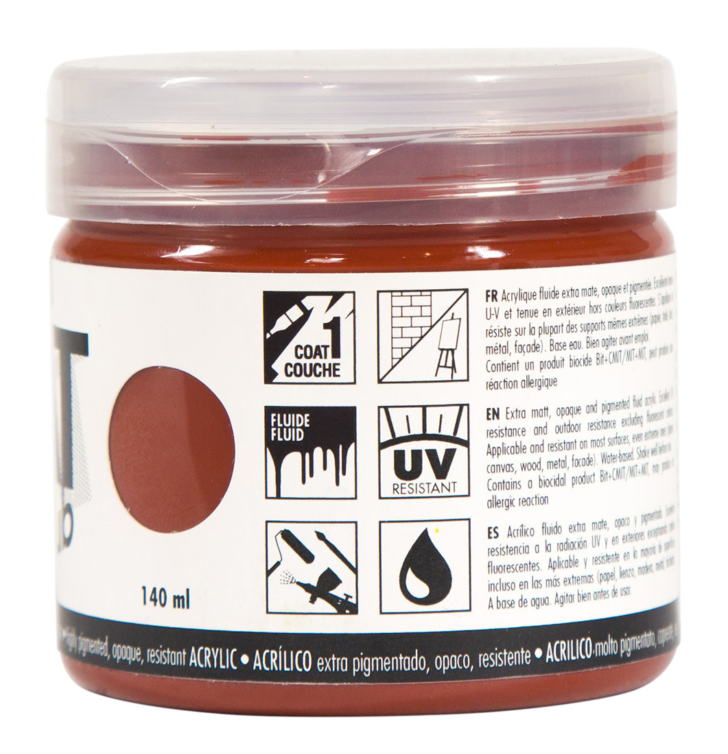 PEBEO Acrylique Mat Pub 140 Ml Sienne Brulee