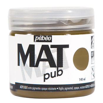 PEBEO Acrylic Matte Pub 140 ml - Natural Shadow
