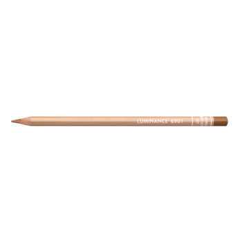 CARAN D'ACHE Crayon de couleur Luminance 6901® - Ocre brun