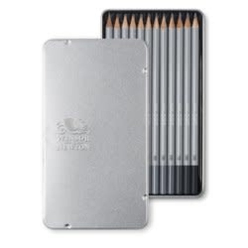 WINSOR & NEWTON Studio Collection Box of 12 Soft Lead Graphite Pencils