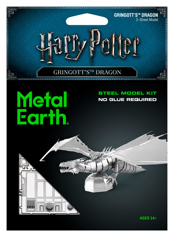 METAL EARTH Maquette Harry Potter - Dragon Gringott (19x13,7x6cm)