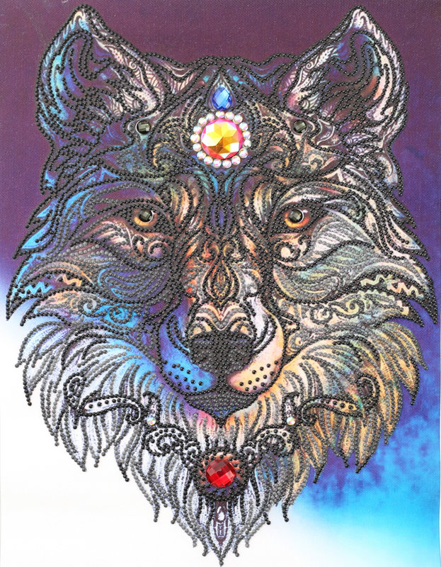 GRAINE CREATIVE Diamond Painting Loup