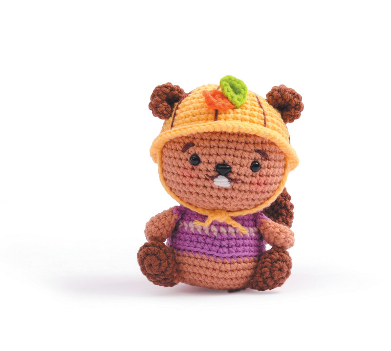 GRAINE CREATIVE KIT AMIGURUMI CASTOR 130 x 260 x 130 mm