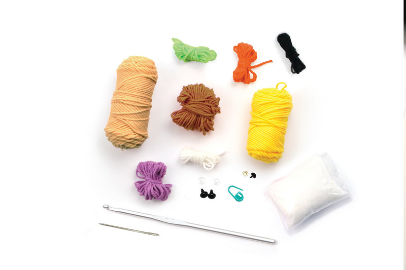 GRAINE CREATIVE Kit Minigurumi Castor