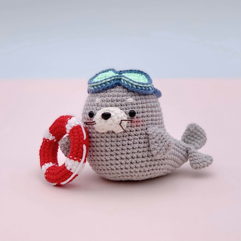 GRAINE CREATIVE Kit Minigurumi Phoque