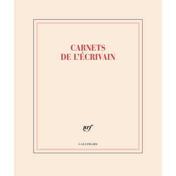 GALLIMARD Carnet XXL Ligné "Carnets De L'Ecrivain"