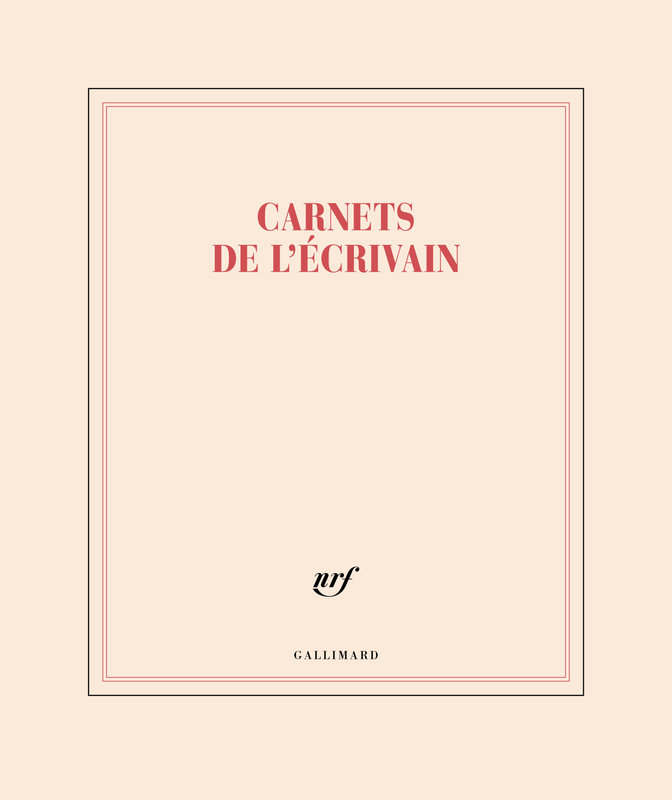 GALLIMARD Carnet XXL Ligné "Carnets De L'Ecrivain"