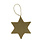 DECOPATCH Flat star to hang 7,5cm