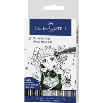 FABER CASTELL Feutres Pitt Artist Pen Manga Poch. 8X