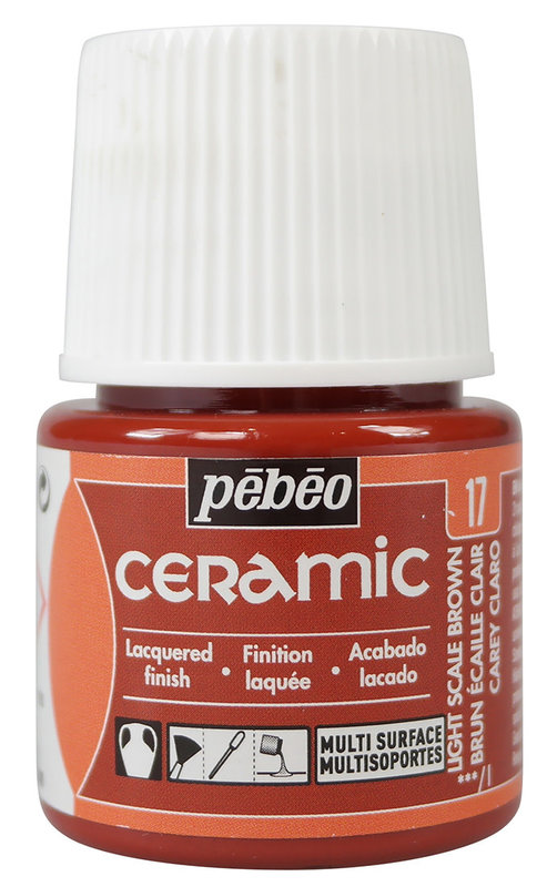 PEBEO Ceramic 45 Ml Brun Écaille Clair