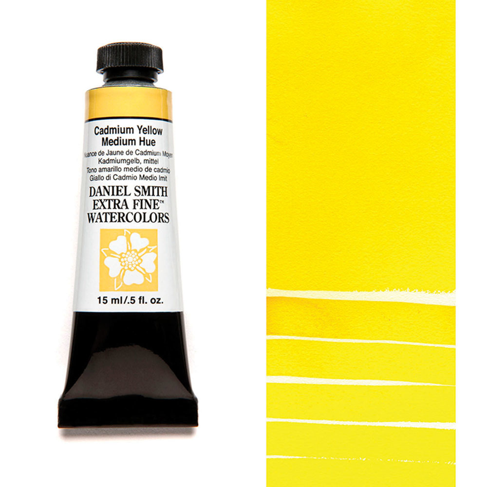 DANIEL SMITH Aquarelle 15ml Cadmium Yellow Medium Hue