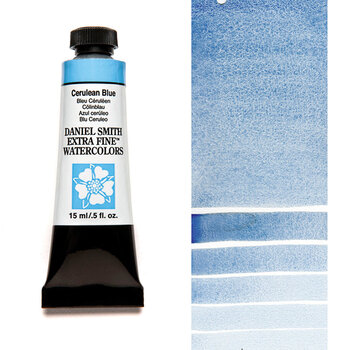 DANIEL SMITH Aquarelle 15ml Cerulean Blue
