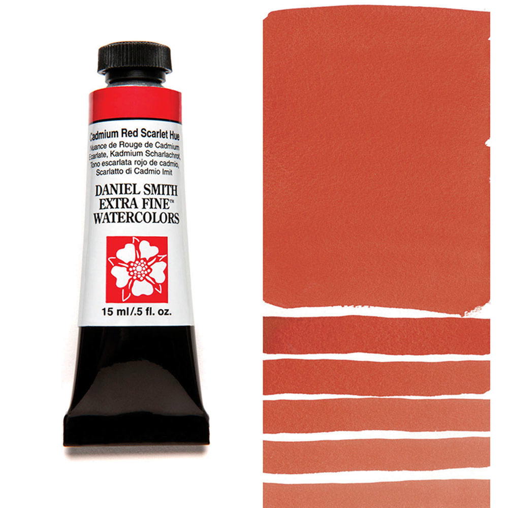 DANIEL SMITH Aquarelle 15ml Cadmium Red Scarlet Hue