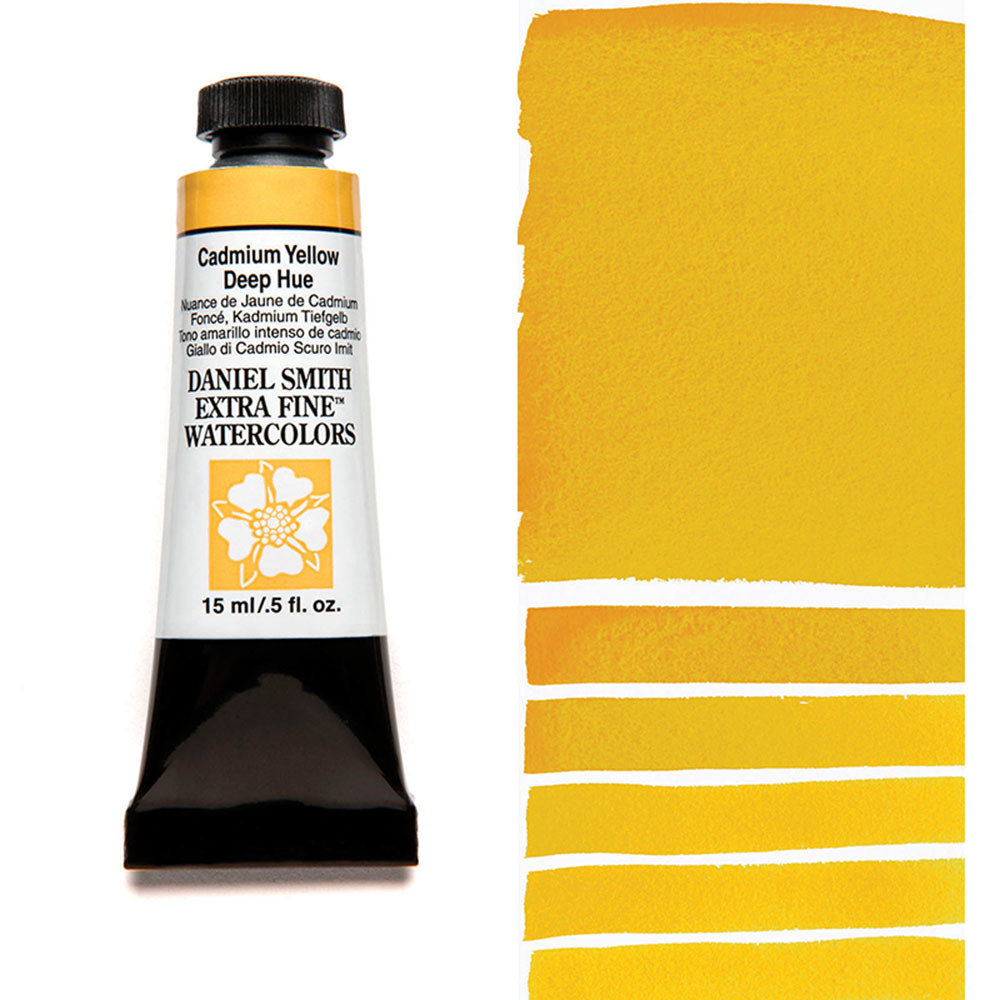 DANIEL SMITH Aquarelle 15ml Cadmium Yellow Deep Hue