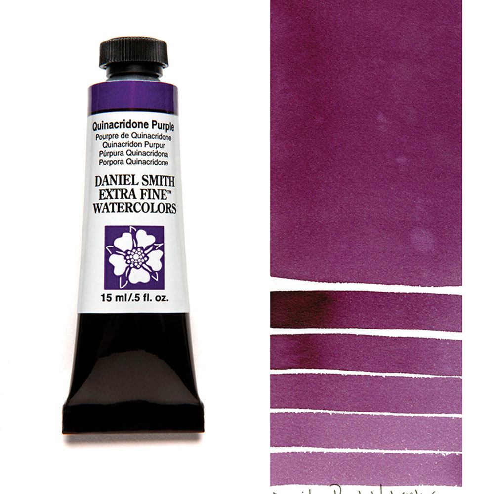 DANIEL SMITH Aquarelle 15ml Quinacridone Purple