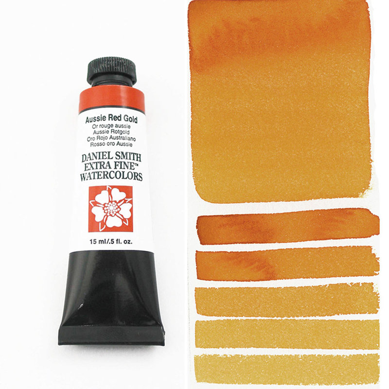 DANIEL SMITH Aquarelle 15ml Aussie Red Gold