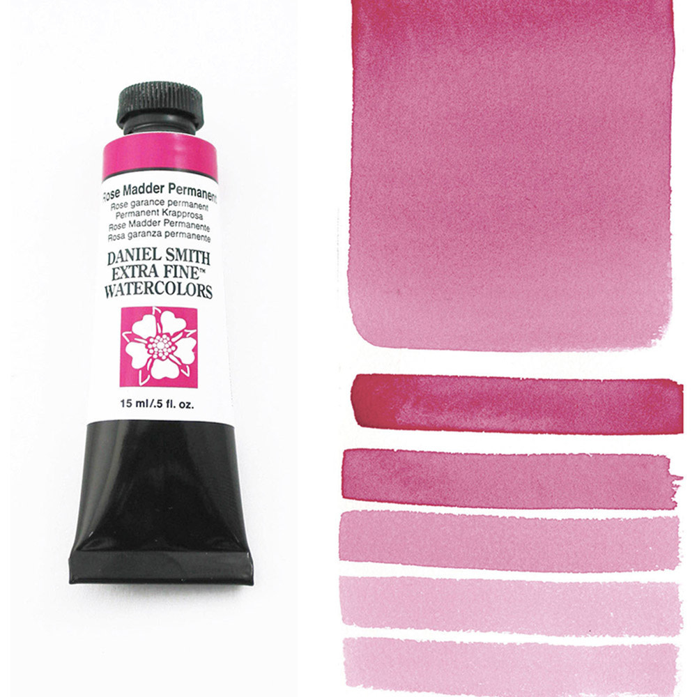 DANIEL SMITH Aquarelle 15ml Rose Madder Permanent