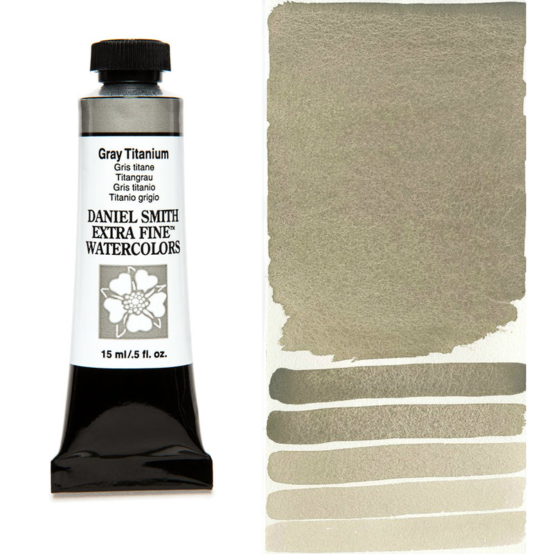 DANIEL SMITH Aquarelle 15ml Gray Titanium