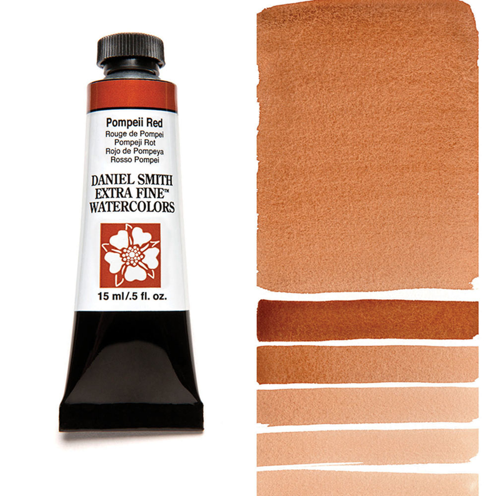 DANIEL SMITH Aquarelle 15ml Pompeii Red