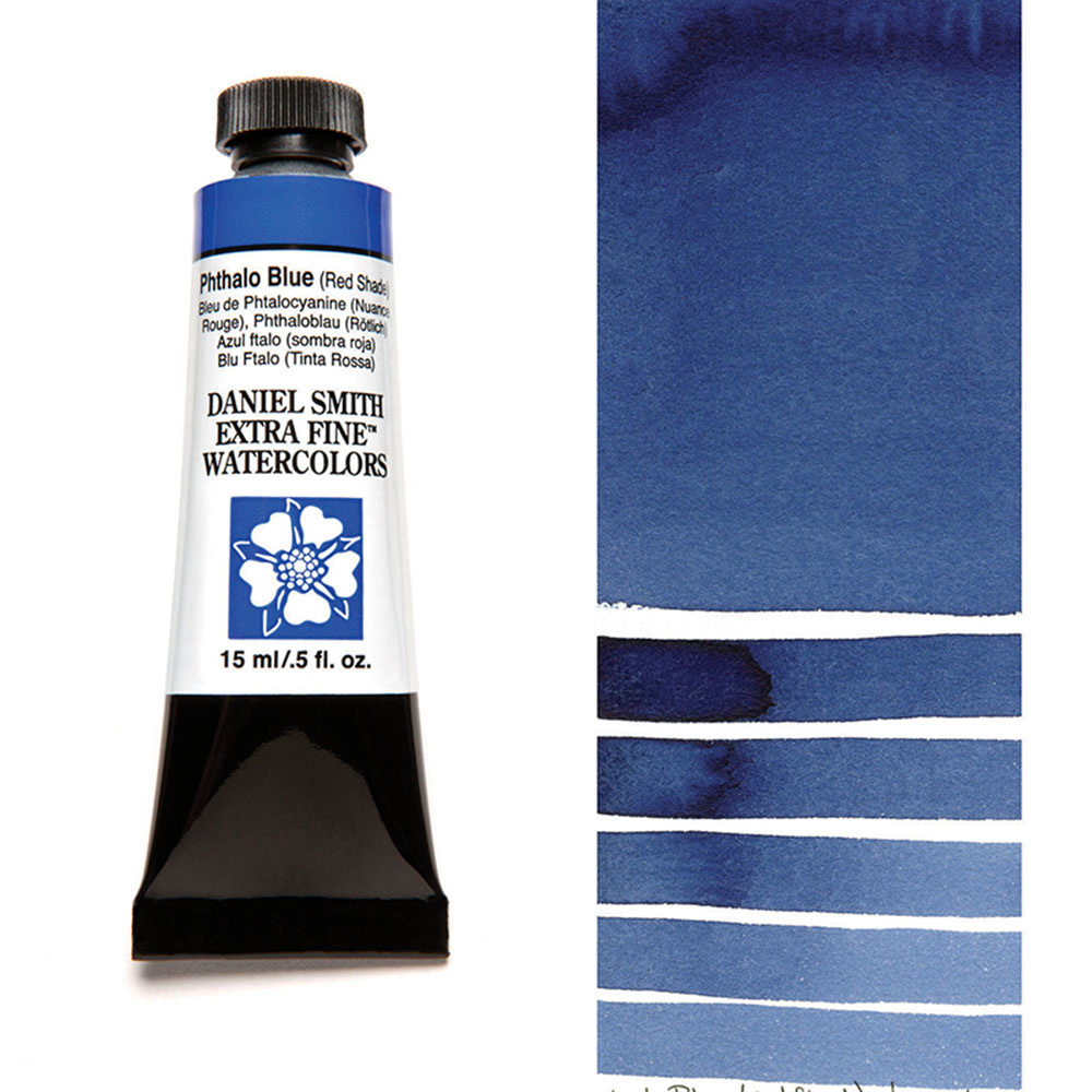 DANIEL SMITH Aquarelle 15ml Phthalo Blue (Red Shade)