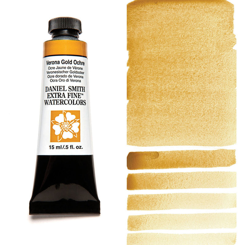 DANIEL SMITH Aquarelle 15ml Verona Gold Ochre