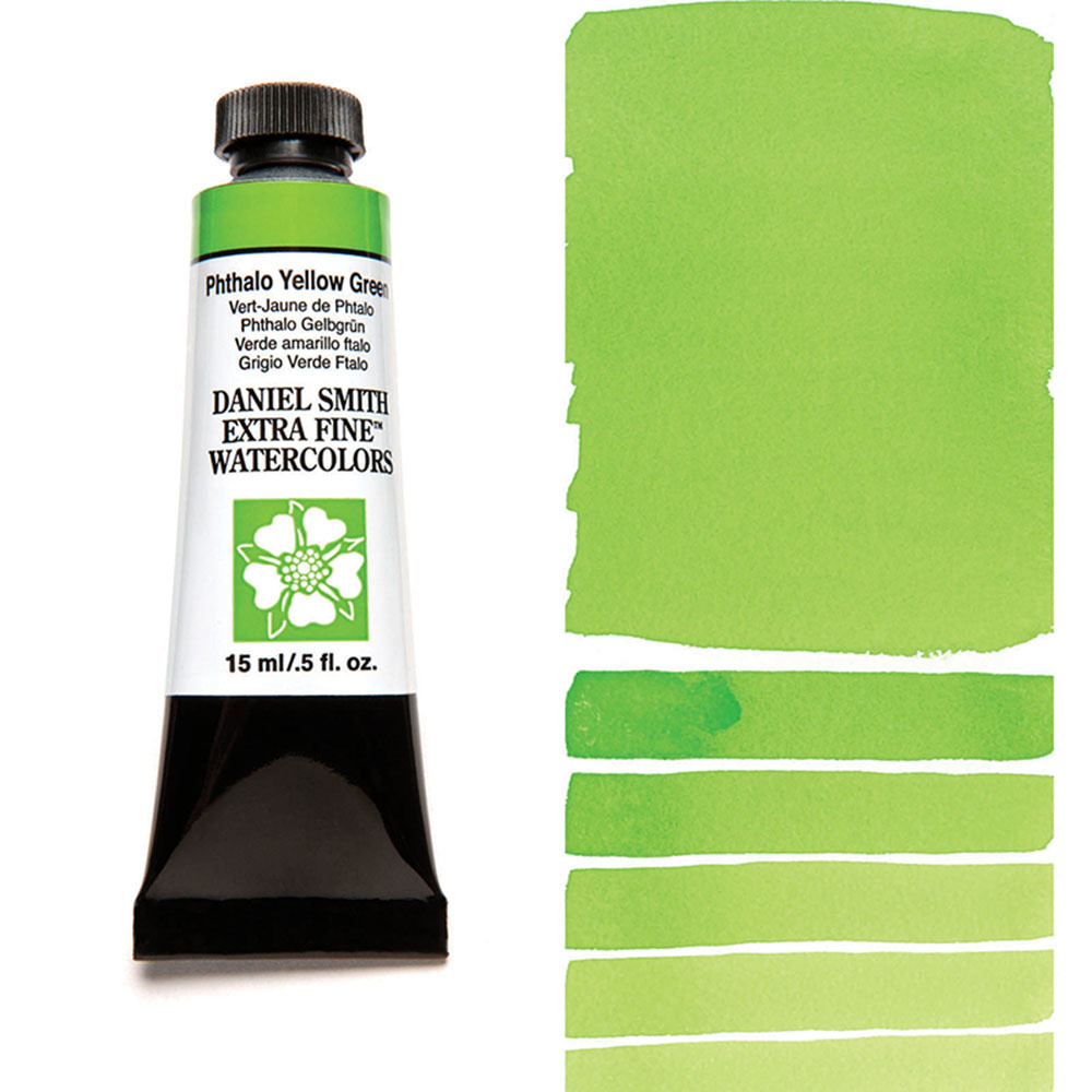 DANIEL SMITH Aquarelle 15ml Phthalo Yellow Green