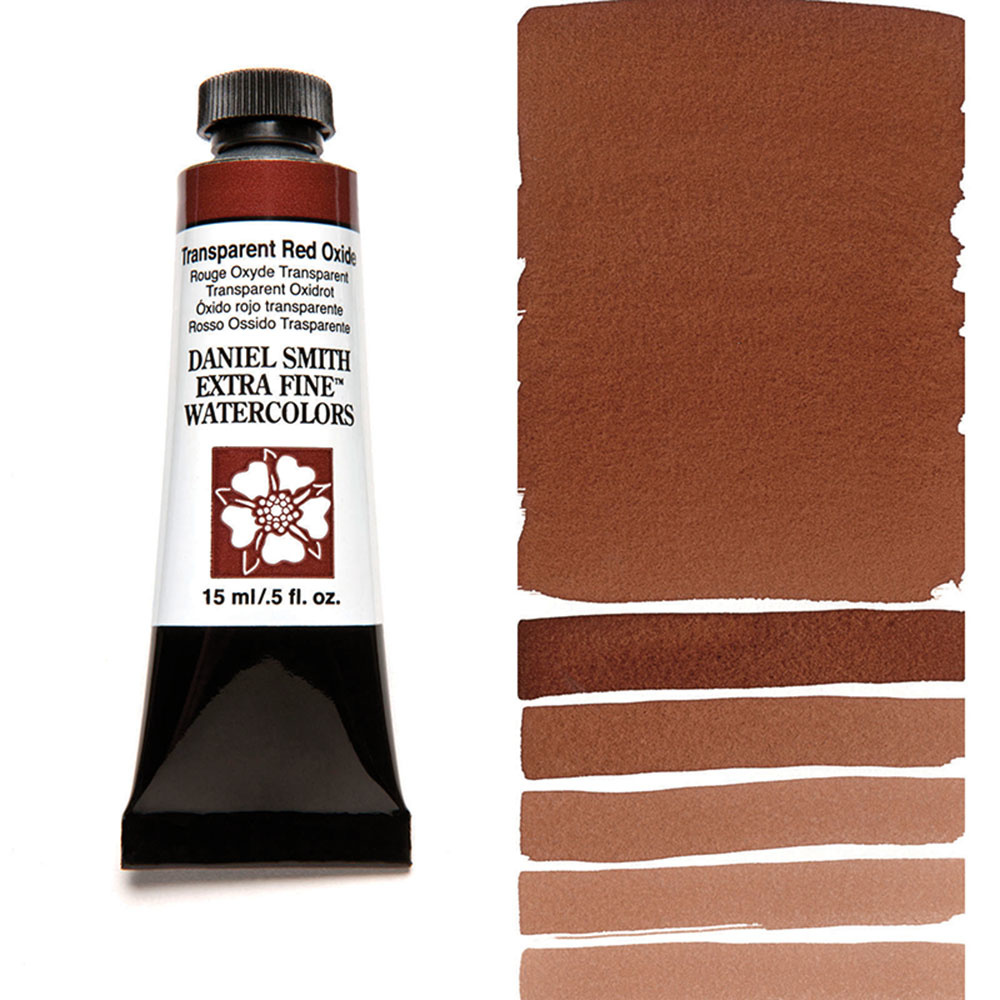 DANIEL SMITH Aquarelle 15ml Transparent Red Oxide