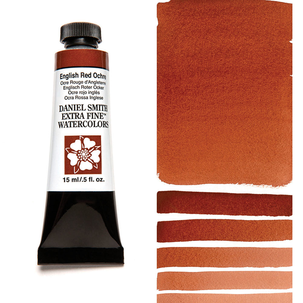 DANIEL SMITH Aquarelle 15ml English Red Ochre