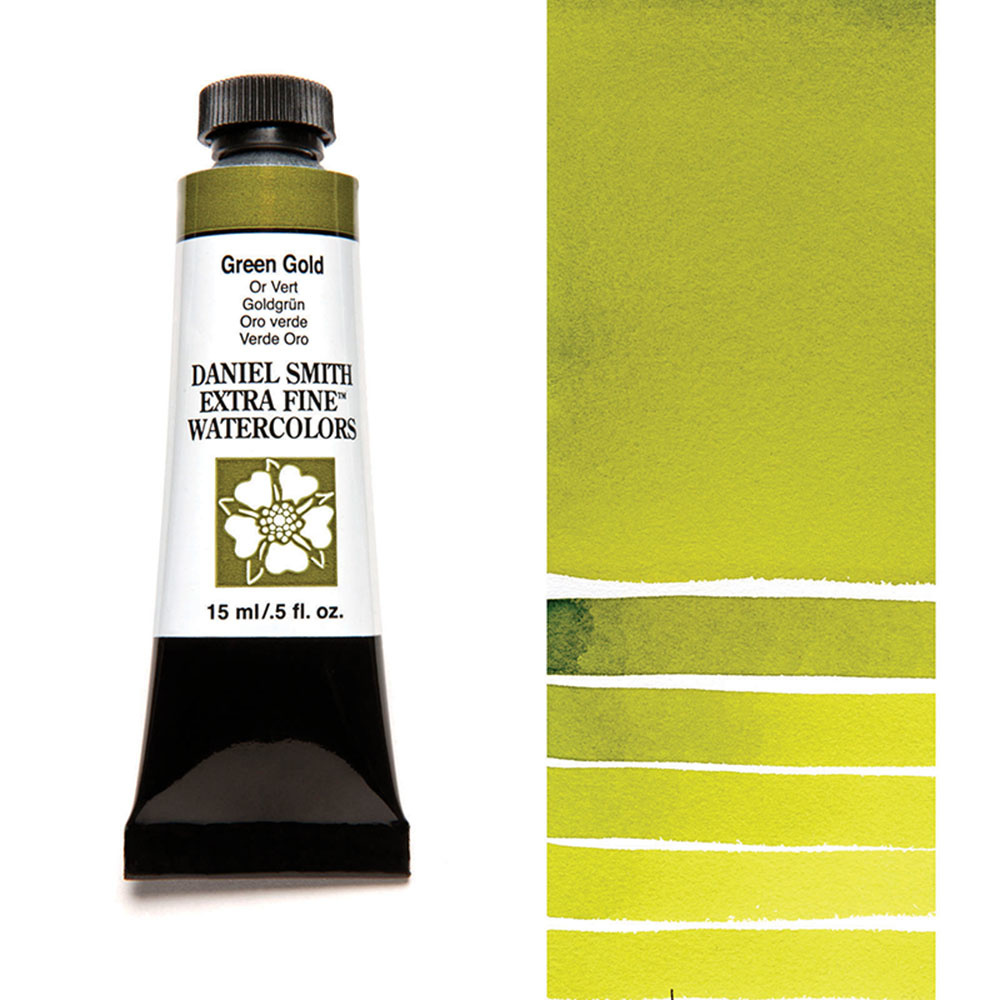 DANIEL SMITH Aquarelle 15ml Green Gold