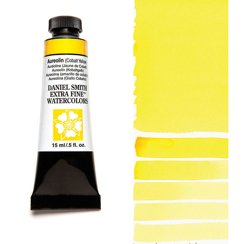DANIEL SMITH Aquarelle 15ml Aureolin (Cobalt Yellow)
