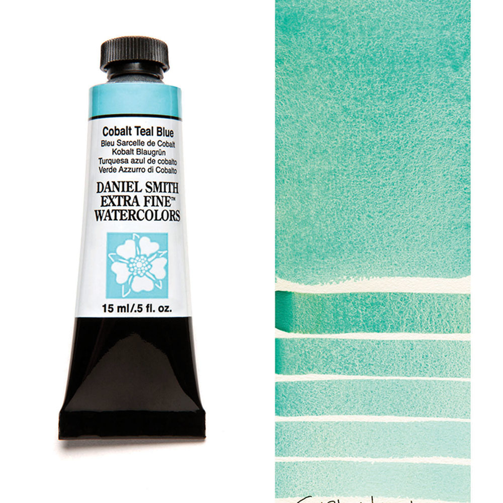 DANIEL SMITH Aquarelle 15ml Cobalt Teal Blue