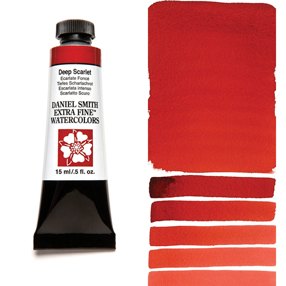 DANIEL SMITH Aquarelle 15ml Deep Scarlet