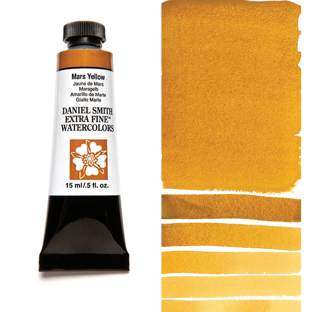 DANIEL SMITH Aquarelle 15ml Mars Yellow