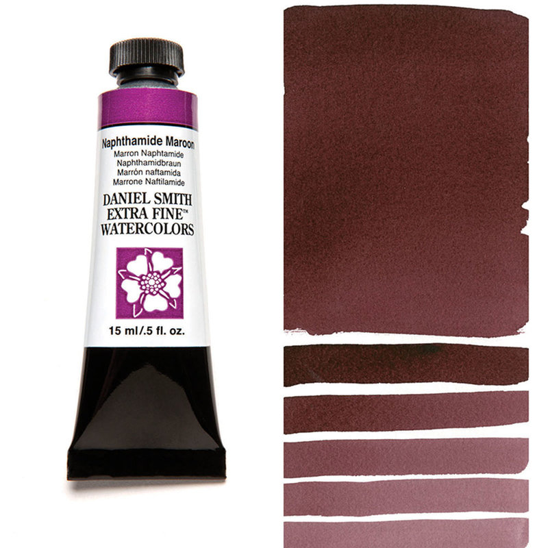 DANIEL SMITH Aquarelle 15ml Napthamide Maroon