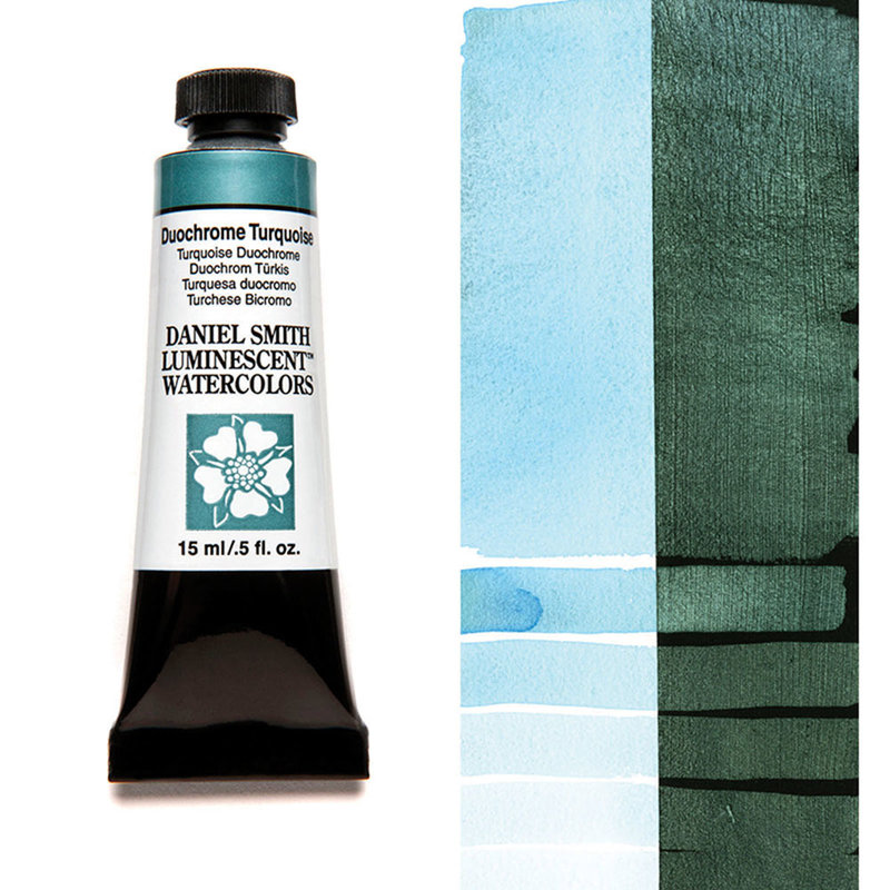 DANIEL SMITH Aquarelle 15ml Duochrome Turquoise