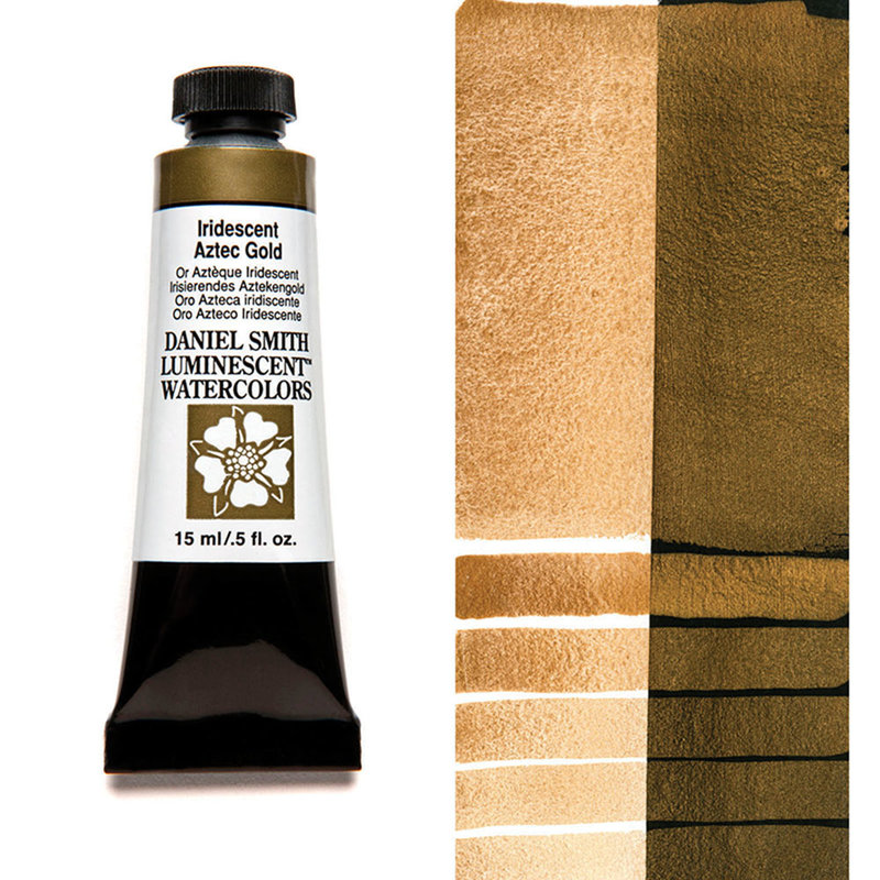 DANIEL SMITH Aquarelle 15ml Iridescent Aztec Gold