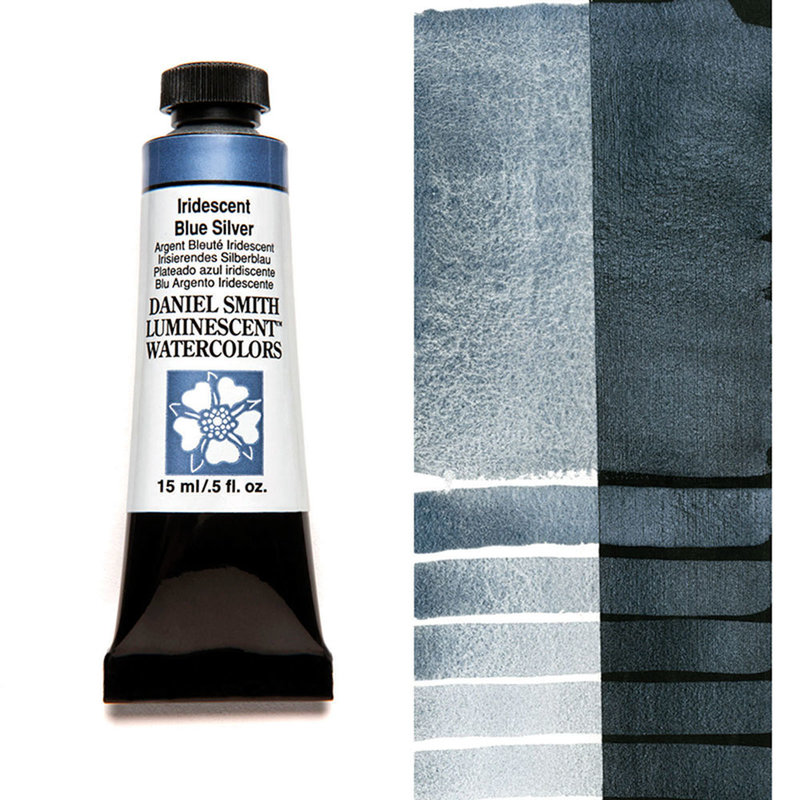 DANIEL SMITH Watercolour 15ml Iridescent Blue-Silver