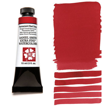 DANIEL SMITH Aquarelle 15ml Permanent Red Deep