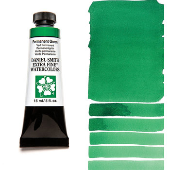 DANIEL SMITH Watercolor 15ml Permanent Green