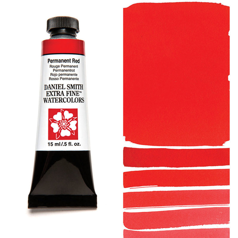 DANIEL SMITH Watercolor 15ml Permanent Red