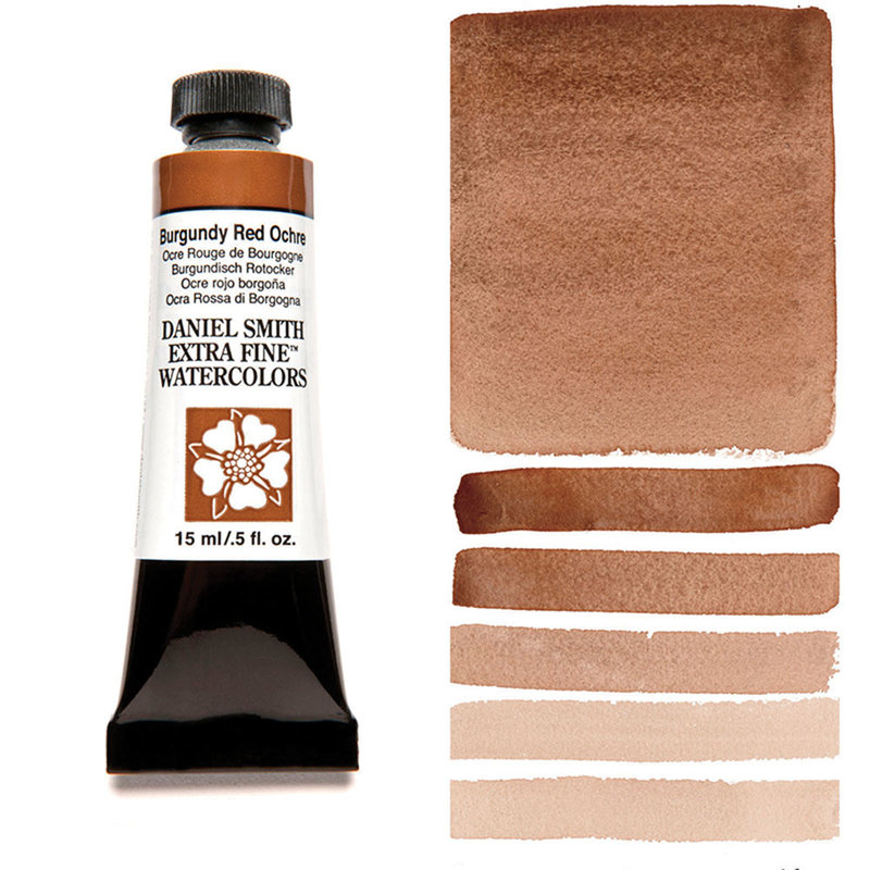 DANIEL SMITH Watercolor 15ml Burgundy Red Ochre