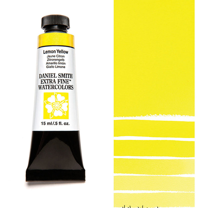 DANIEL SMITH Aquarelle 15ml Lemon Yellow