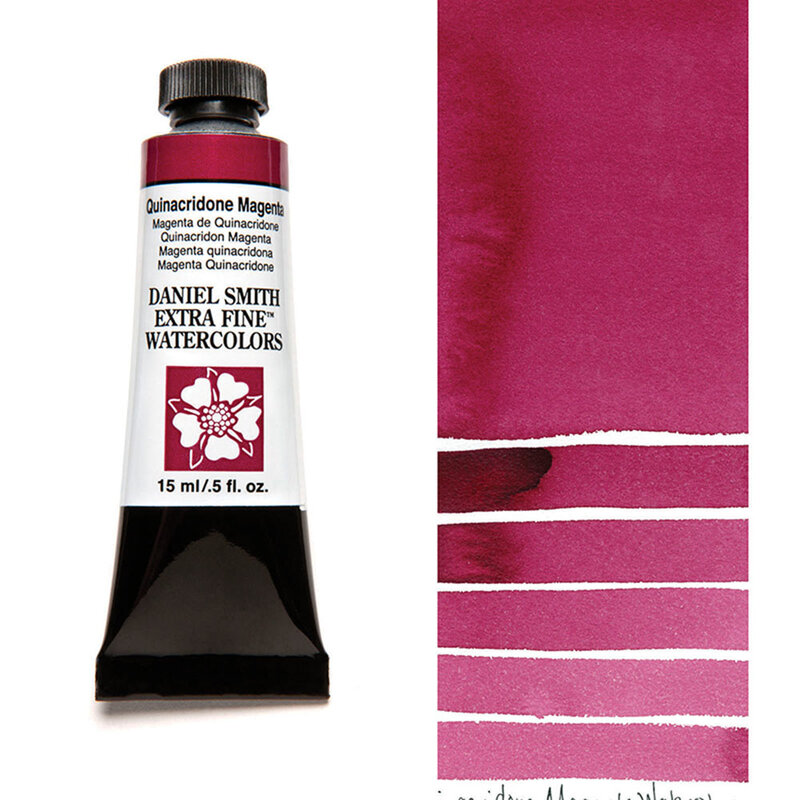 DANIEL SMITH Aquarelle 15ml Quinacridone Magenta