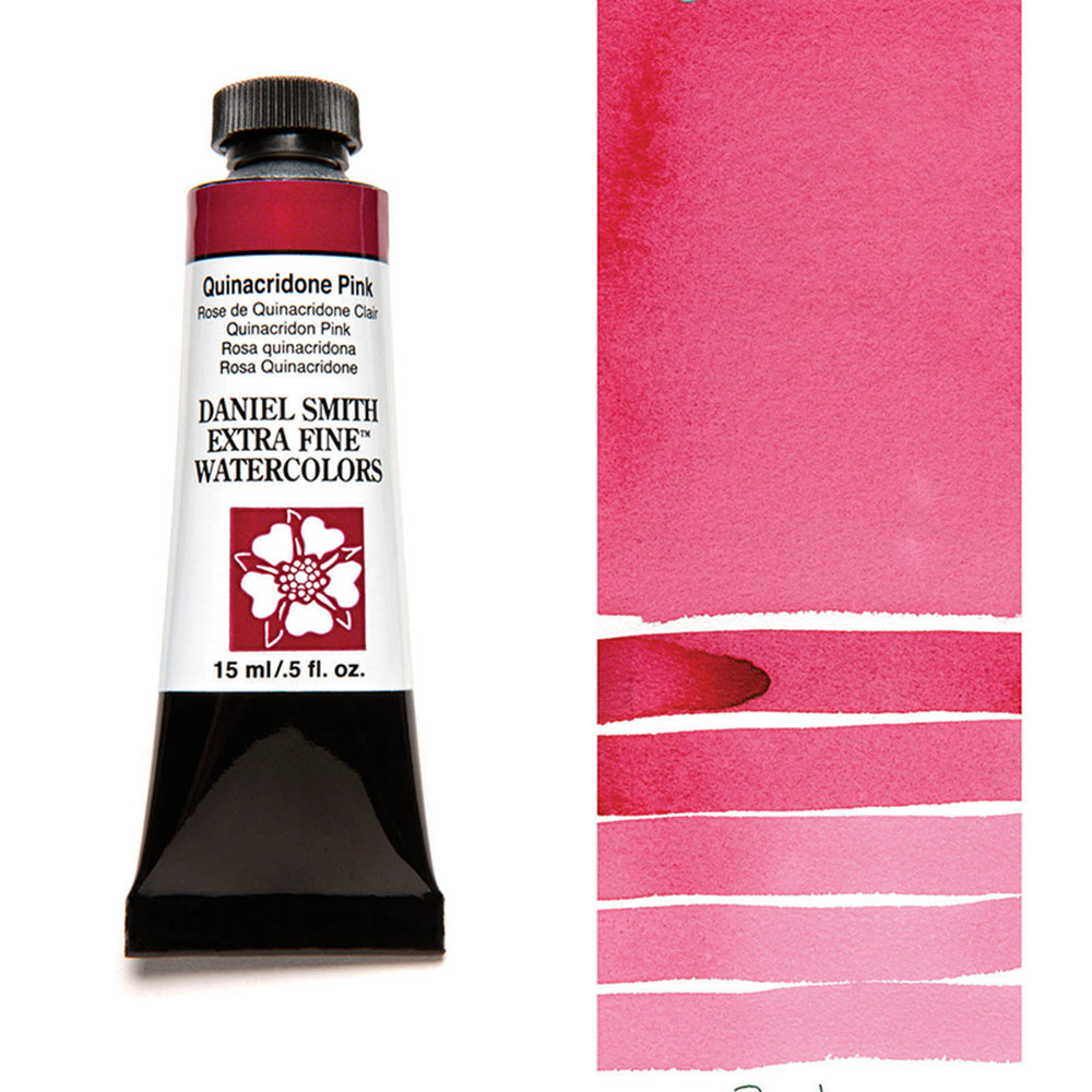 DANIEL SMITH Aquarelle 15ml Quinacridone Pink