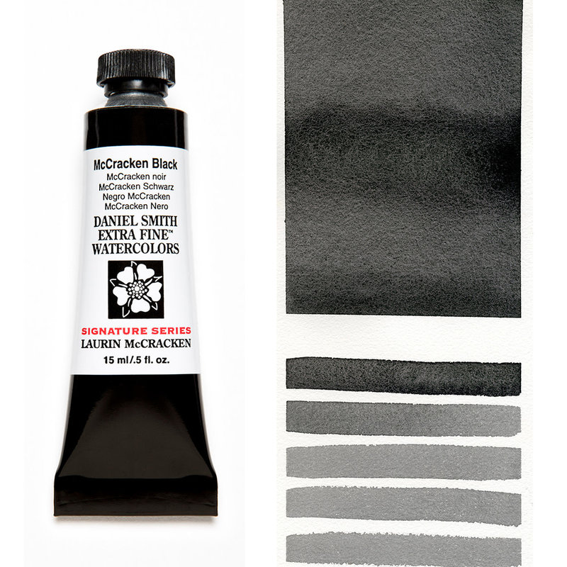 DANIEL SMITH Aquarelle 15ml McCracken Black