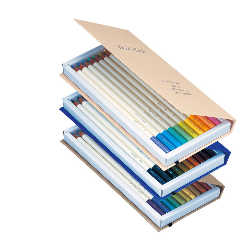 TOMBOW Coffret De 30 Crayons De Couleur Irojiten Woodlands