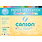 CANSON Pochette Papier de Création Couleurs Claires Assorties A4 150g/m² 12 Feuilles