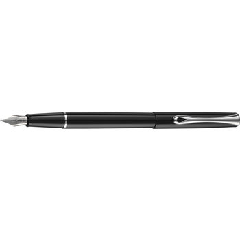 DIPLOMAT Traveller black lacquered fountain pen