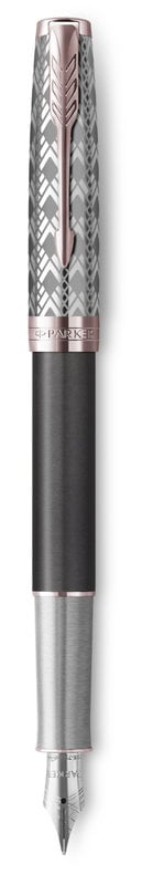 PARKER Sonnet Premium Pgt fountain pen F 18K Grey Metal