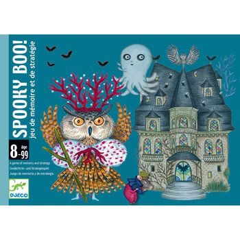 DJECO Spooky Boo card game